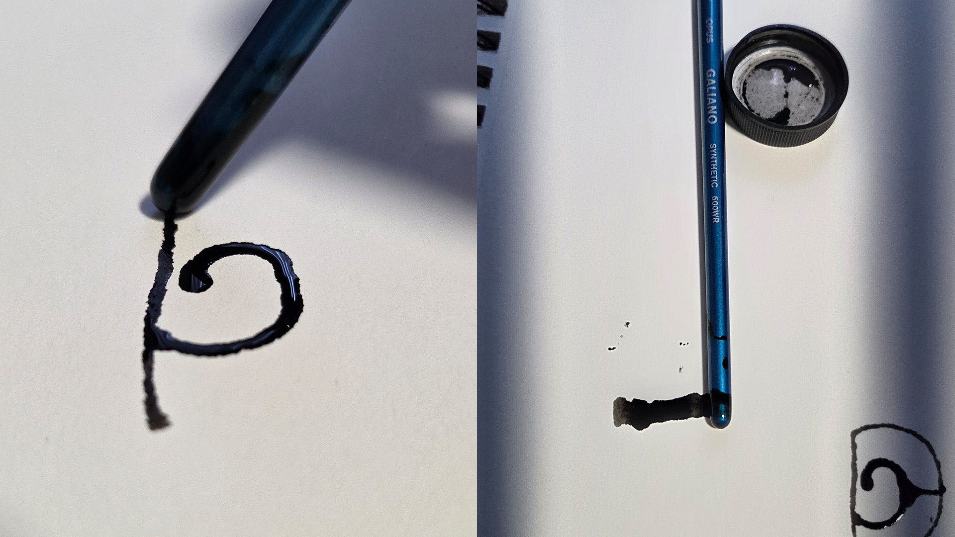 A sample of a display typeface